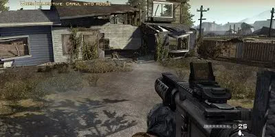 objective is to clera out a house