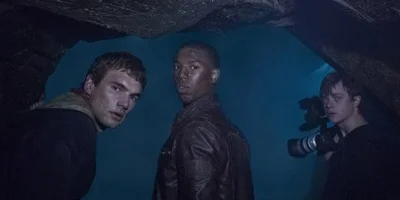 Andrew, Matt and Steve in a Cave