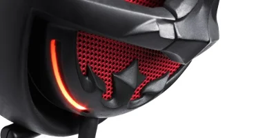 close up of ear piece