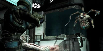 bad guy hanging from roof