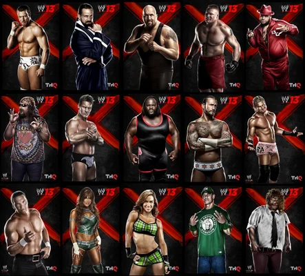 wwe 13 rosta