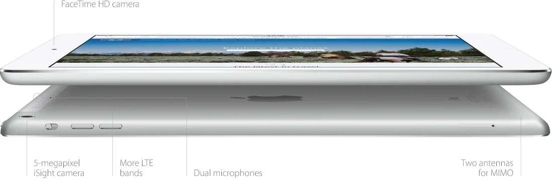 iPad Air Connections and Ports