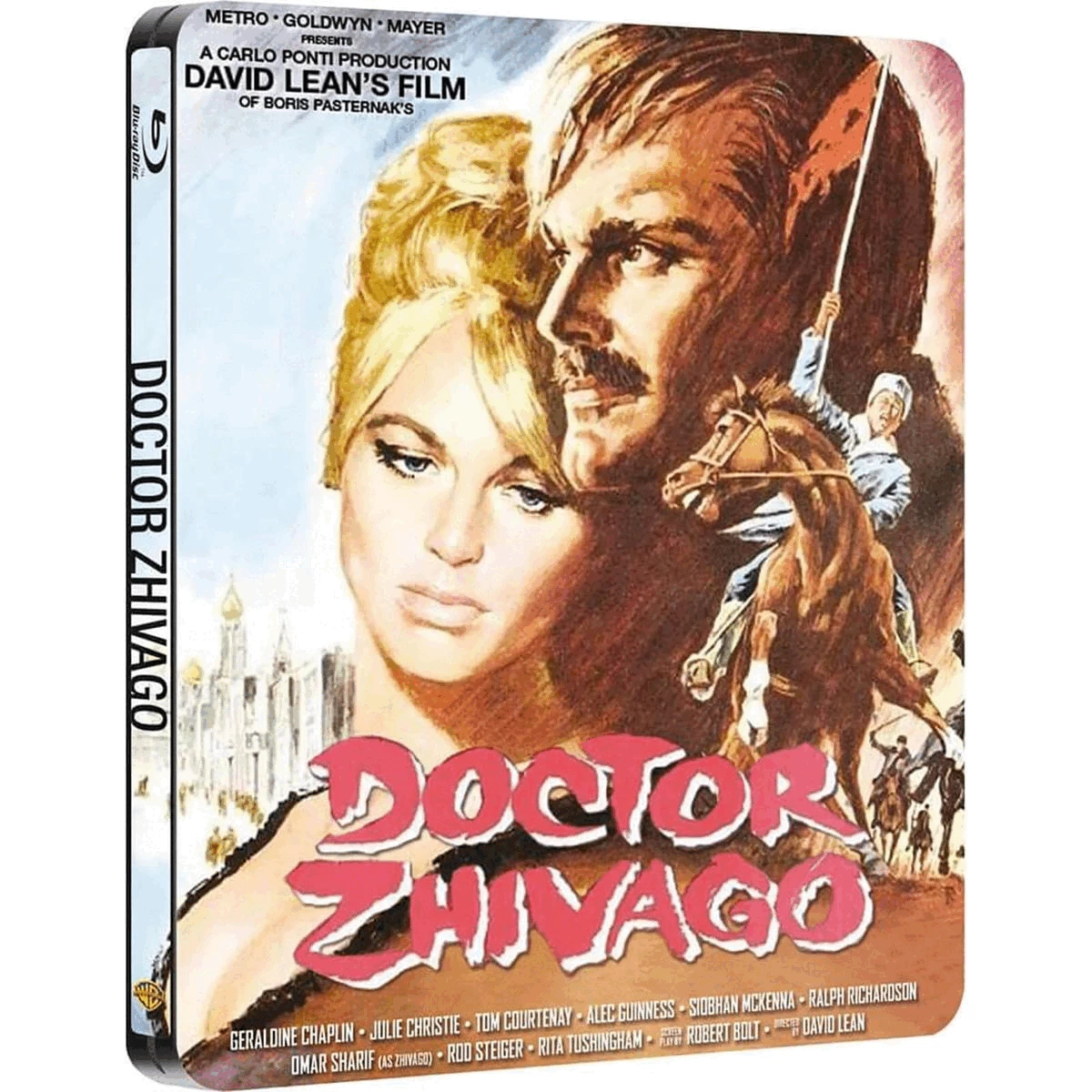 Gif showing multiple images of the steelbook in a continuous loop