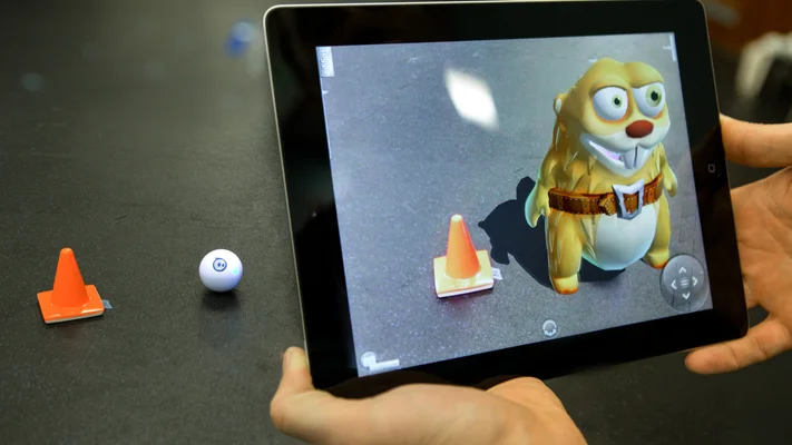 Sphero - White Sphero Augmented Reality Sharky the Beaver App