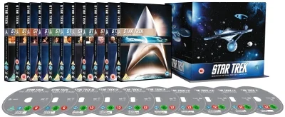 Star Trek 1-10 exploded packshot