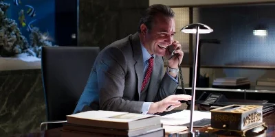 Jean Jacques Saurel at a Desk