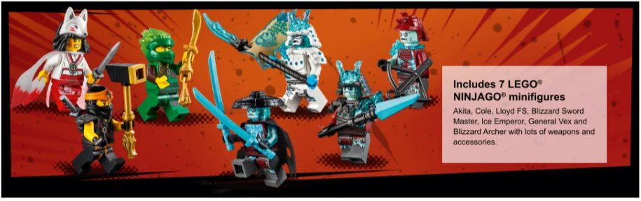 close up of minifigures