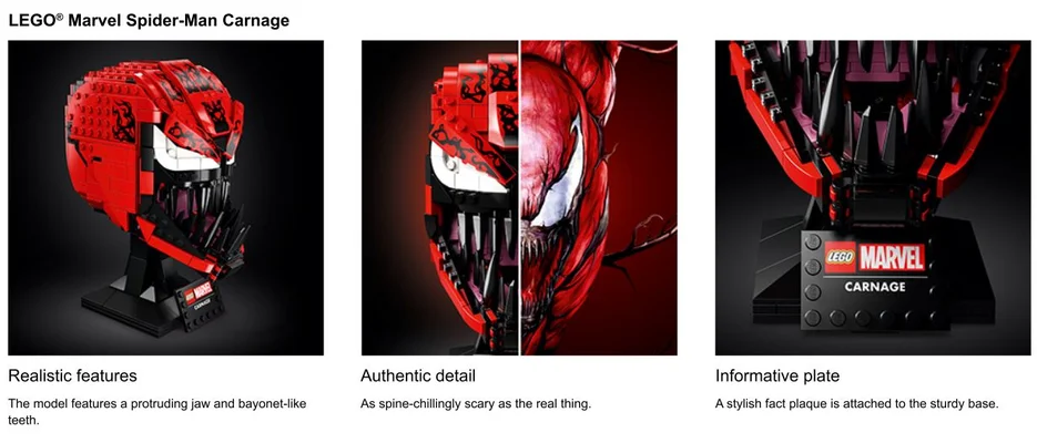 action shots of LEGO set