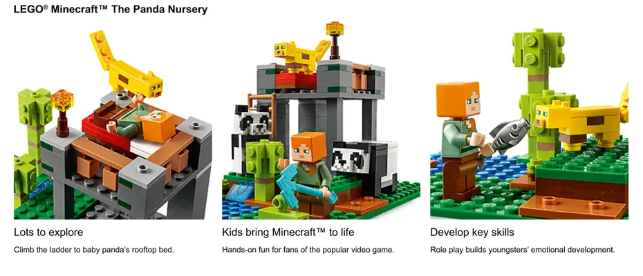 close up of minifigures