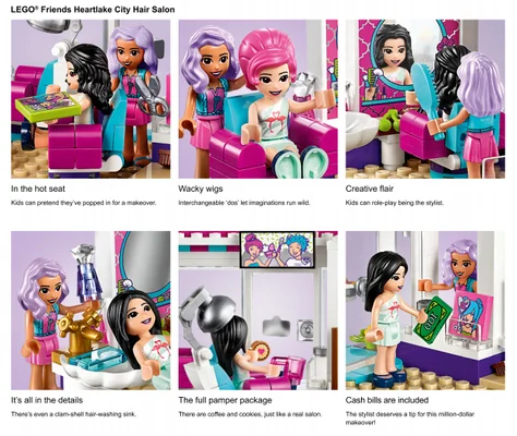 close up of minifigures