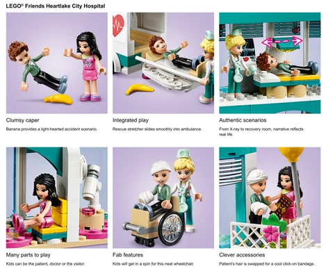 Close ups of Hospital set