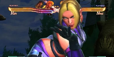 nina blowing a kiss