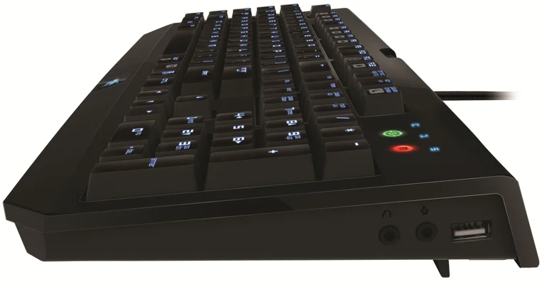 Razer BlackWidow Ultimate Keyboard - Audio Ports & USB Connection