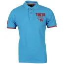 Tokyo Laundry Men's Izanagi Polo Shirt - Turquoise - S - Turquoise Image 1