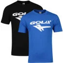 Gola Men's 2-Pack T-Shirts - Black/Cobalt - S - Black/Cobalt Image 1