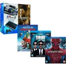 PS3: New Sony PlayStation 3 Slim Console (500 GB) Sony Bundle - Includes GT 5: Academy Edition, Uncharted 3: GOTY, The Amazing Spider-Man, MIB 3 and Arthur Christmas Image 1