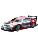 Race Tin: AMG Mercedes CLK DTM 1:28 Scale Remote Control Car - Silver Image 1