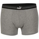 Puma Men's Contrast Waist Band Boxers - Grey - S - Grey Image 1