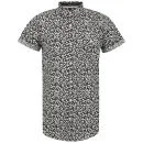 Soul Star Men's Leopard Shirt - Black - S - Black Image 1