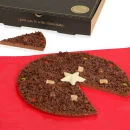 Christmas Chocolate Pizza - 10 Inch Image 1