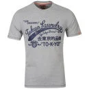 Tokyo Laundry Men's Fumio T-Shirt - Light Grey Marl - S Image 1