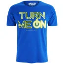 Xplicit Men's Turn Me On T-Shirt - Deep Azure - S - Blue Image 1
