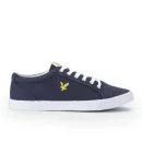Lyle & Scott Men's Halket Canvas Trainers - Ink Navy - 6 - Ink Navy Image 1