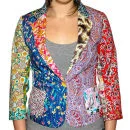 Foul Fashion Women's Blazer - Multi - XS - Multi Image 1