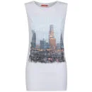 Influence Women's Los Angeles Vest- White - S-M - White Image 1