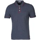 Original Penguin Men's The Earl Shortened Collar Polo Shirt - Navy - S - Navy Image 1