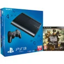 PS3: New Sony PlayStation 3 Slim Console (500 GB) - Black - Includes (Army Of Two: The Devil's Cartel) Image 1