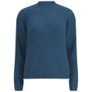 Vero Moda Women's Katia Funnelneck Jumper - Blue - XS/UK 8 - Blue Image 1