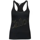 Chloe Women's Raceback Studded Vest Top - Black - 10 - Black Image 1