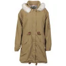VILA Luxe Women's Bilo Parka - Mustard - XS - Mustard Image 1