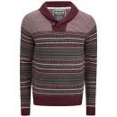 Soul Star Men's Stifler Jumper - Dark Red - S - Red Image 1