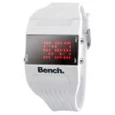 Bench Women's White Strap Digital Watch Image 1