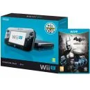 Wii U Console: 32GB Nintendo Land Premium Bundle - Black (Includes Batman: Arkham City Armored Edition) Image 1