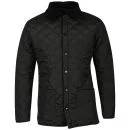 Soul Star Men's Quilt Jacket - Black - S - Black Image 1