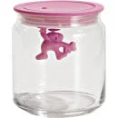 Alessi Gianni Pink Storage Jar - 12cm Image 1