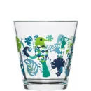 Sagaform Fantasy Medium Glass 4 Pack - Blue Image 1