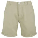 Soul Star Men's Chino Melton Shorts - Stone - 28R - Stone Image 1