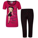 Betty Boop Women's Pyjamas - Pink/Black - 8 - Pink and Black Image 1