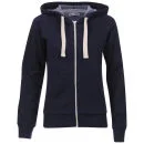 Brave Soul Women's Adrian Hooded Zip Through - Navy - S - Navy Image 1
