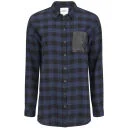 ONLY Women's Joy Tartan Shirt - Navy - XS/UK 4 - Navy Image 1