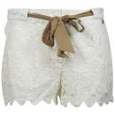 Pepe Women's Norai Lace Shorts - Cream - 26 - Cream Image 1