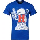 Beck & Hersey Men's Sneaker H T-Shirt - Hersey Blue - S - Hersey Blue Image 1