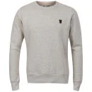 Brave Soul Men's Pride Crew Neck Sweatshirt - Oatmeal Marl - S - Oatmeal Marl Image 1