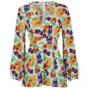 Madam Rage Women's Bright Floral Playsuit - Multi - 8 - Multi Image 1