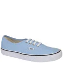 Vans Authentic Canvas Trainer - Placid Blue/True White - 3 - Placid Blue/True White Image 1