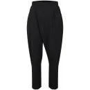 LOVE Women's Harem Drape Trousers - Black - S - Black Image 1
